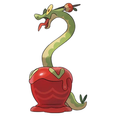 Hydrapple official artwork