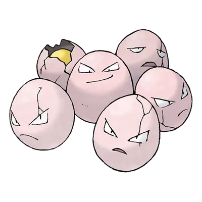 Exeggcute official artwork