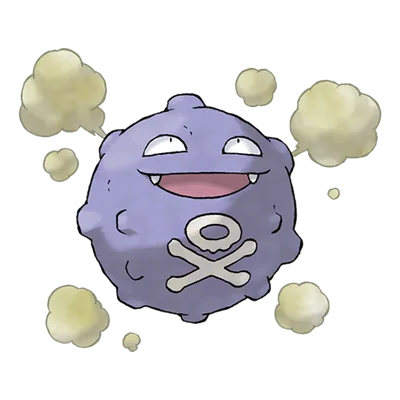 Koffing official artwork