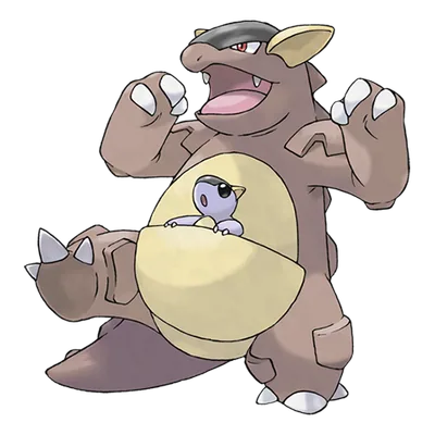 Kangaskhan official artwork