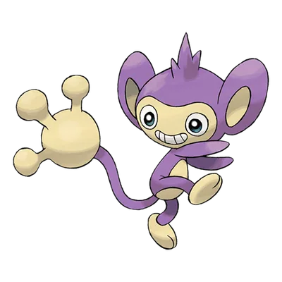 Aipom official artwork