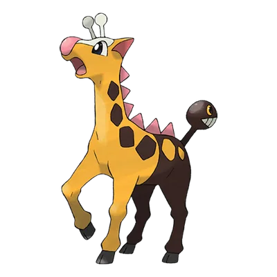 Girafarig official artwork