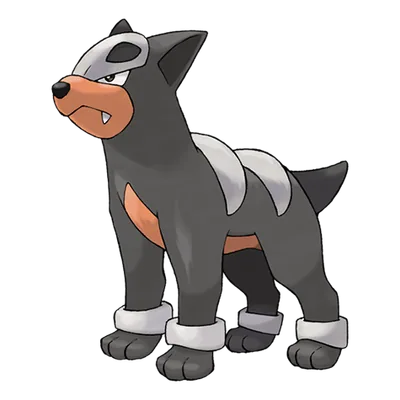 Houndour official artwork