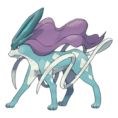 Suicune official artwork