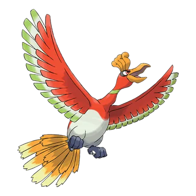 Ho-Oh official artwork
