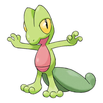 Treecko official artwork