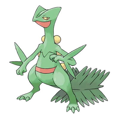Sceptile official artwork