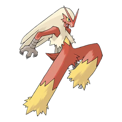 Blaziken official artwork