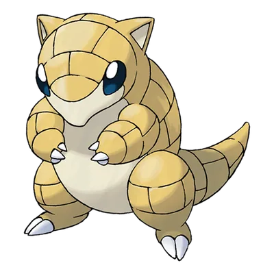 Sandshrew official artwork