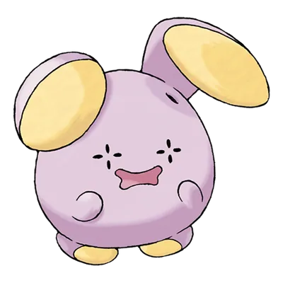 Whismur official artwork