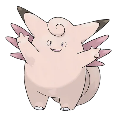 Clefable official artwork