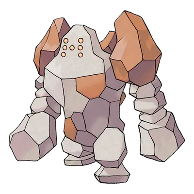 Regirock official artwork