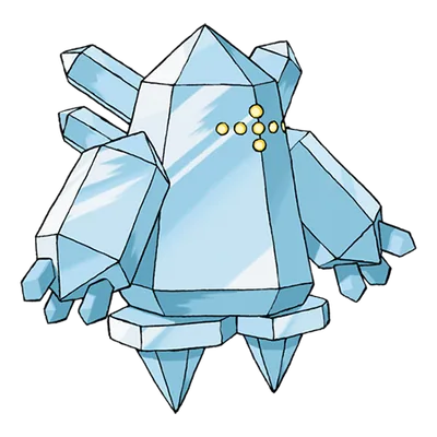 Regice official artwork