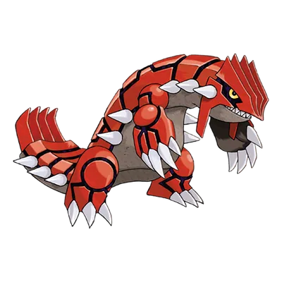 Groudon official artwork