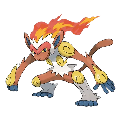 Infernape official artwork