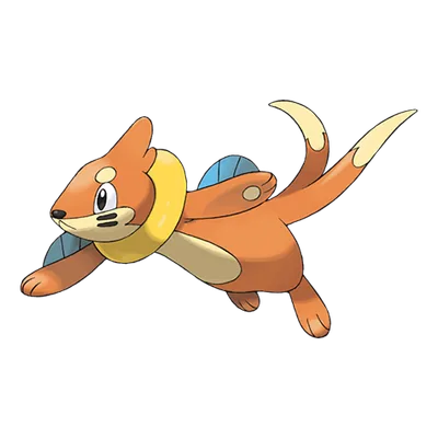 Buizel official artwork