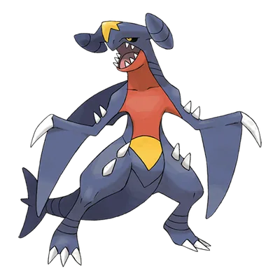 Garchomp official artwork