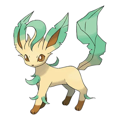 Leafeon official artwork