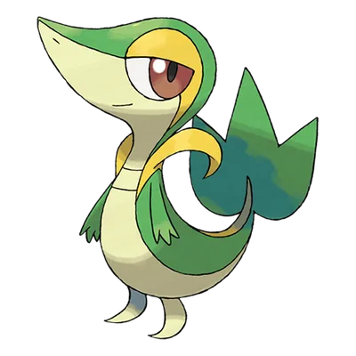 Snivy official artwork