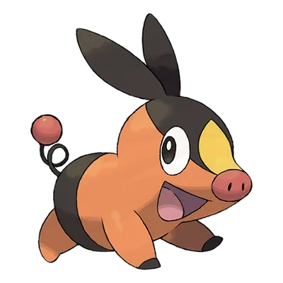 Tepig official artwork