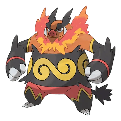 Emboar official artwork
