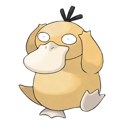 Psyduck official artwork