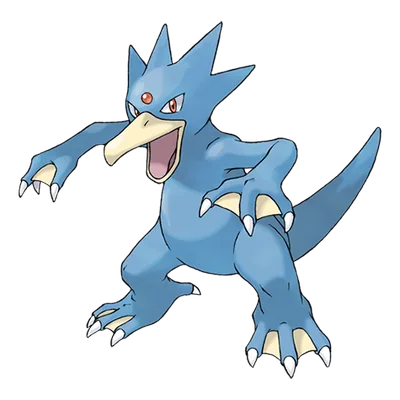Golduck official artwork
