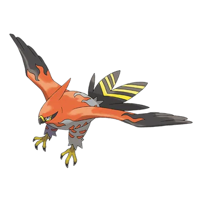 Talonflame official artwork