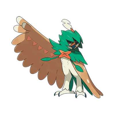 Decidueye official artwork