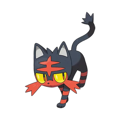 Litten official artwork