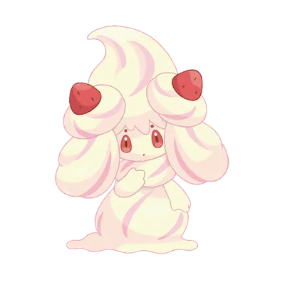 Alcremie official artwork