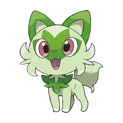 Sprigatito official artwork