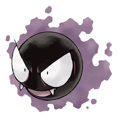 Gastly official artwork