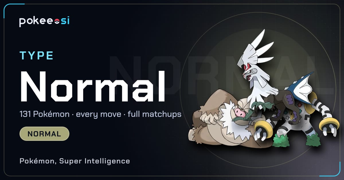 Gen 7 Normal Type Pokémon: Full List of All 12 | pokee.si